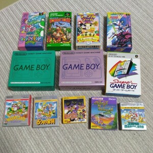 GAME BOY, Super Famicom empty box 