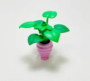 【新品未使用】レゴ　LEGO　プランター　植栽　観葉植物　ピンク　鉢