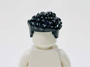 【新品未使用】レゴ　LEGO　ミニフィグ　ヘアー　ヘア　26　ショート　カーリー　ブラック