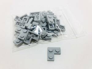 【新品未使用】レゴ　LEGO　プレート　コーナー　2x2 グレー　ライトグレー　24枚　２×２