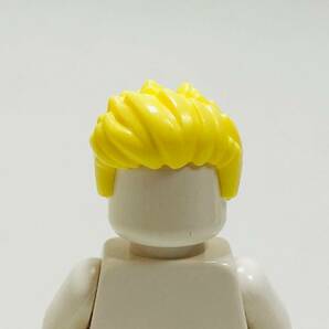 【新品未使用】レゴ LEGO ミニフィグ ヘアー ヘア ブライトライトイエローの画像1