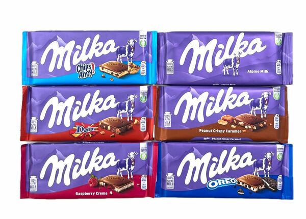 Milka ミルカ　チョコレート　6つ