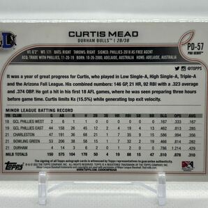 2022 Topps Pro Debut Curtis Mead Auto 他4枚/Henry Davis/Miguel Bleis/Diego Cartayaの画像6