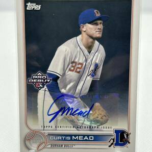 2022 Topps Pro Debut Curtis Mead Auto 他4枚/Henry Davis/Miguel Bleis/Diego Cartayaの画像1