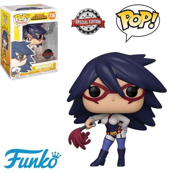 限定!【ミッドナイト FUNKO POP!】『僕のヒーローアカデミア』ヒロアカ No.736 ファンコポップ 日本未発売