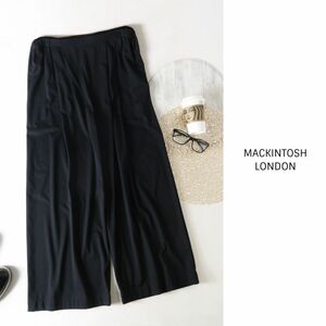 2.6万☆超美品☆マッキントッシュ MACKINTOSH☆洗える【SUPER FINE LAB.】パウダーシュガーコットンワイドパンツ 38サイズ☆M-S 2180