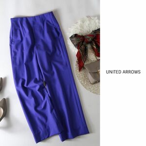 1.9万☆ユナイテッドアローズ UNITED ARROWS☆フラノストレートパンツ 36サイズ☆A-O 0394