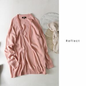  Reflect Reflect*... cotton Blend beautiful color cardigan 9 size made in Japan *A-O 2572