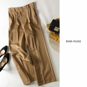 2.4万☆プラージュ/RIAM-PLAGE☆Gabadine パンツ 36サイズ 日本製☆A-O 1565