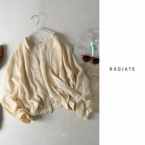 ラディエイト RADIATE☆洗える シアーブルゾン Mサイズ SCOT CLUB☆E-M 2741