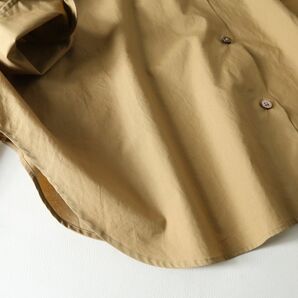 アナディス d'un a dix☆洗える コットン100％ オーバーサイズ ロングシャツ 38サイズ 日本製☆A-O 2461の画像4