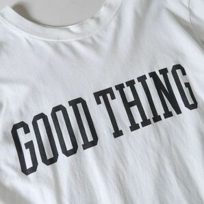 1.4万☆2021年☆プラージュ Plage☆洗える コットン100％ Good Thing Tシャツ 日本製☆A-O 2450の画像9