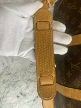 j531 LOUIS VUITTON ルイヴィトン モノグラム キーポル バンドリエール 55 ボストンバッグ _画像3