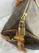 j531 LOUIS VUITTON ルイヴィトン モノグラム キーポル バンドリエール 55 ボストンバッグ _画像6