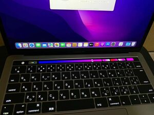 MacBook Pro スペース グレイ Touch Bar