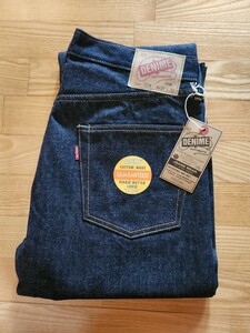 新作　送料込★DENIME　ドゥニーム　224 66モデル WAREHOUSE社製 ジーンズ　未洗い商品　INDIGO L-32 W-36