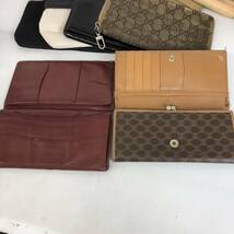 1円 まとめ売り LOUIS VUITTON GUCCI BURBERRY ルイヴィトン グッチ バーバリー 等 財布 小物 27点 大量 セット ブランド ②_画像6