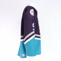 美品 MIGHTY DUCK アイスホッケー Paul Kariya 選手 ユニフォーム シャツ CCM カナダ製 ジャージ トップス メンズ YYM 0314-Y33_画像3