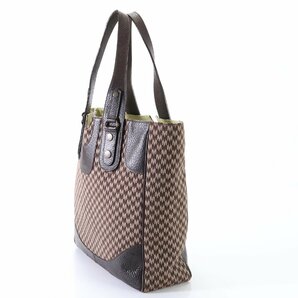 1円■美品■MAX MARA マックスマーラ■レザー キャンバス トート バッグ 肩掛け ショルダー ハンド 本革 ブラウン A4 レディース EHM T6-6の画像5