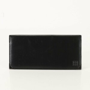 1 jpy # beautiful goods # Givenchy # Logo # leather # long wallet # folding in half # long wallet black popular silver metal fittings . inserting men's TET 0829-T45