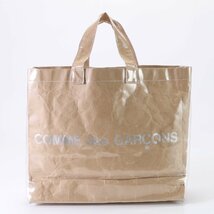 1円■美品■COMME des GARCONS コムデギャルソン■PVC トート バッグ ショルダー ビジネス 通勤 書類鞄 A4 メンズ YYM U12-5_画像6