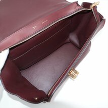 1円■極美品■セリーヌ■トラペーズ ミディアム レザー 2WAY ショルダーバッグ 肩掛け トート ハンド ゴールド 金具 レディース EEE R22-3_画像7