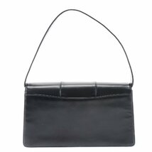 ■美品■HANAE MORI■森英恵 ハナエモリ 2WAY ショルダーバッグ 肩掛け クラッチ ブラック 黒 トート ハンド レディース EHM R9-8_画像6