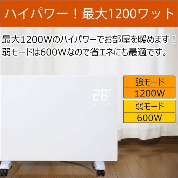 超薄型遠赤外線パネルヒーター　省エネ＆ハイパワー