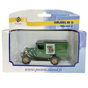 LLEDO FORD MODEL A 1934 VAN 1:43 POSTEN SAMLARBIL NR 10 ミニカー Collect Aland Stamps レド フォード バン