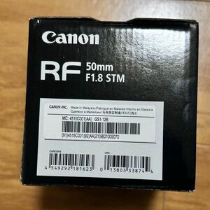 ★良品★ Canon キヤノン RF 50mm F1.8 STM #1892