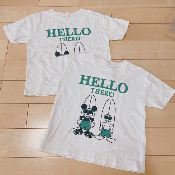 リトシー　littc しまむら　 ディズニー Tシャツ　ミッキー 120 まとめ売り　セット　半袖　半袖Tシャツ