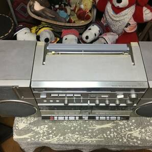 AIWA アイワ ダブルラジカセ CDラジカセの画像4