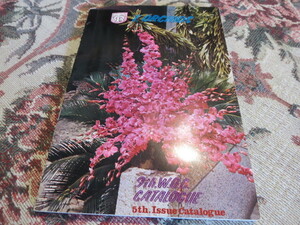  kind seedling catalog orchid catalog T.ORCHIDS 1978 year Thai 