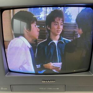 【再生OK】SHARP シャープ ブラウン管テレビ VT-14GH10 2004年製 14インチ 当時物の画像3