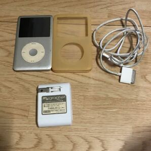 iPod Apple classic モデルMC293J 160GB 2009年 動作確認済み ジャンク品 1円スタートの画像1