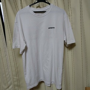 パタゴニアWHI P-6ロゴ　レスポンシビリティSサイズ半袖Tシャツ白2019年モデル