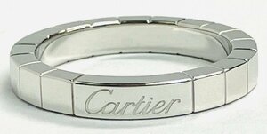 Cartier　カルティエ　K18WG ホワイトゴールド　ラニエール　リング　11号相当　サイズ51表記　新品仕上げ済み 　qoj.Z0M05