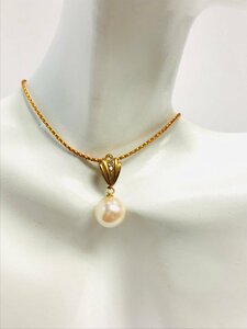 K18 Gold Pearl Pearl Pearl Mele Diamond Top Top 8,5 мм мяч Qoj.yrd05