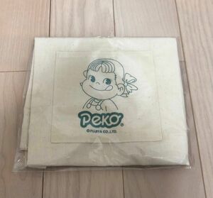 不二家 ペコちゃんトートバッグ 非売品 (新品未開封) 