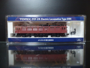 20●●TOMIX 2131 JR EF81形 電気機関車 （一般カラー） 旧製品 ●●