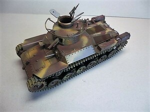 日本陸軍 ９７式中戦車 チハ　占守島　S=１/３５　塗装済み完成品／九七式 CHI HA