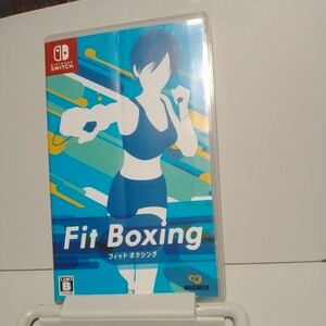 送料無料　SWITCH　ニンテンドースイッチソフト　Fit　Boxing　フィット　ボクシング　中古　（豪華声優陣があなたの専属トレーナーに）