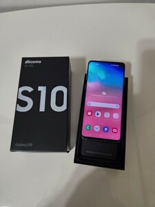 ★美品 Galaxy S10 128GB SIMロック解除済み 付属品あり 64GB外部メモリ付き ワイヤス充電器 AKGイヤホン　〇 docomo SC-03L ホワイト 