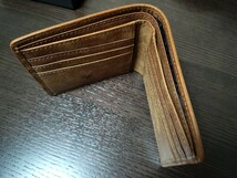 【未使用】sot プエブロレザーカード二つ折り財布 二つ折り財布 レザー_画像6