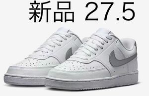 Nike WMNS Court Vision Low ナイキ ウィメンズ コートビジョン ローネクストネイチャーメタリックシルバー