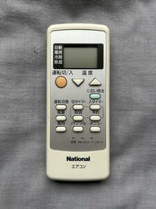 １　National　ナショナル　エアコン　リモコンのみ　A75C3026