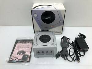 240287*NINTENDO GAME CUBE Game Cube DOL-001 memory King 251 silver [ photograph there is an addition ]*A2