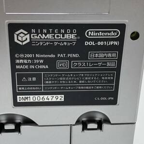 240287◆NINTENDO GAME CUBE ゲームキューブ DOL-001 メモリーキング 251 シルバー【写真追加あり】◆A2の画像8