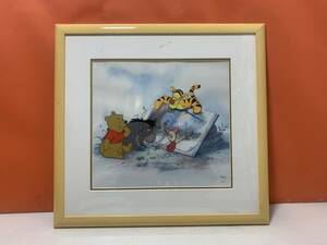 6040 ◆ Disney Disney Cell Celix Pooh -Pooh Pooh Sericel Edition Размер 5000 Приблизительно 59,5 × 56,5 см ограниченной 5000 фотографий Добавлены ◆