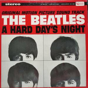 米United ArtistsオリジLP 高音質 耳マークあり MONO盤 Beatles / O.S.T. / A Hard Day's Night 1964年 UAL 3366 Plastylite Pressing！